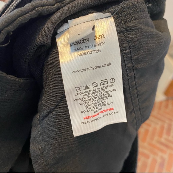 NWT Peachy Den The Jenn Jeans Tobacco black low rise trendy y2k sexy size large - Picture 8 of 11